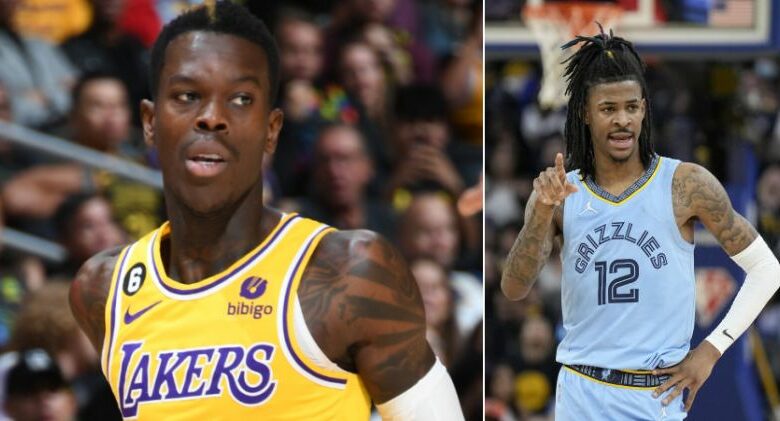 Dennis Schroder Mocks Ja Morant After Lakers Beat Grizzlies
