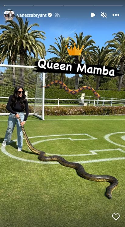 Vanessa Bryant’s Wild Snake Photos With Ciara Cause A Stir 1