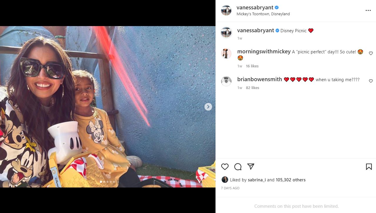 Vanessa Bryant’s Wild Weekend Photos Cause A Stir 1