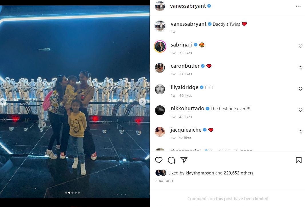 Vanessa Bryant’s Wild Weekend Photos Cause A Stir 3