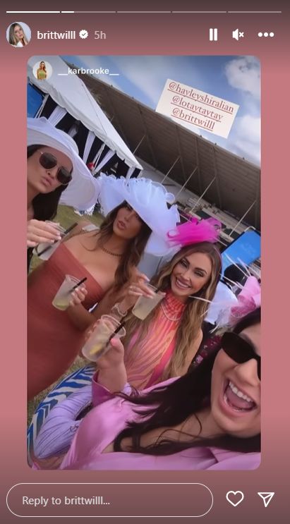 Josh Allen’s Ex Parties At Kentucky Derby Without Him (Photos) 1