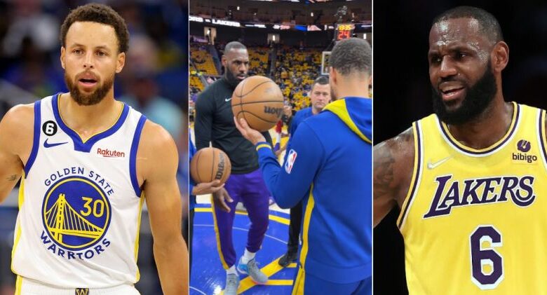 Intense LeBron James, Stephen Curry Pregame Video Goes Viral