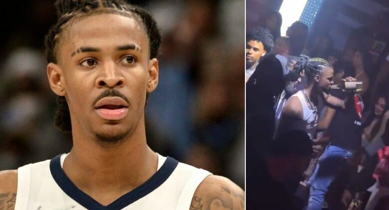 Ja Morant Chugs Tequila At Club Amid Disastrous Grizzlies Season