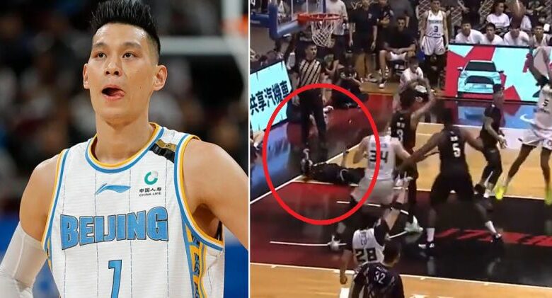 Jeremy Lin Suffers Scary Head Injury During Game In China (Video)