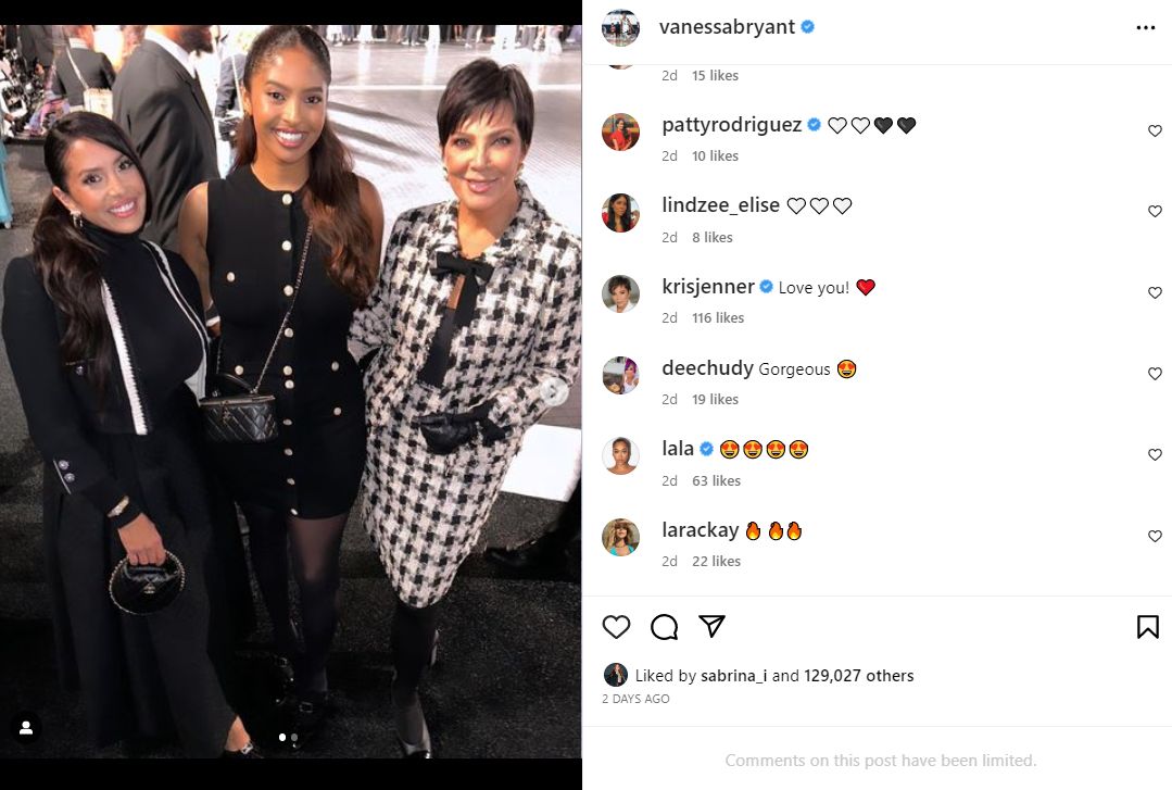 Vanessa Bryant’s Latest Photos Cause A Stir After Lakers Win 2