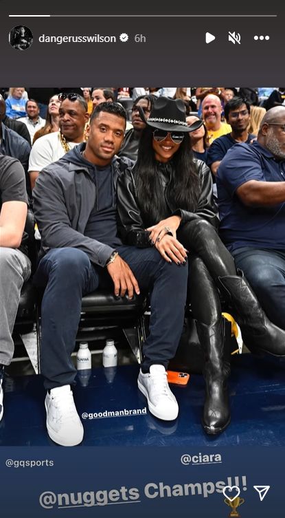Russell Wilson And Ciara's Nuggets Game Outfits Go Viral (Photos) 1