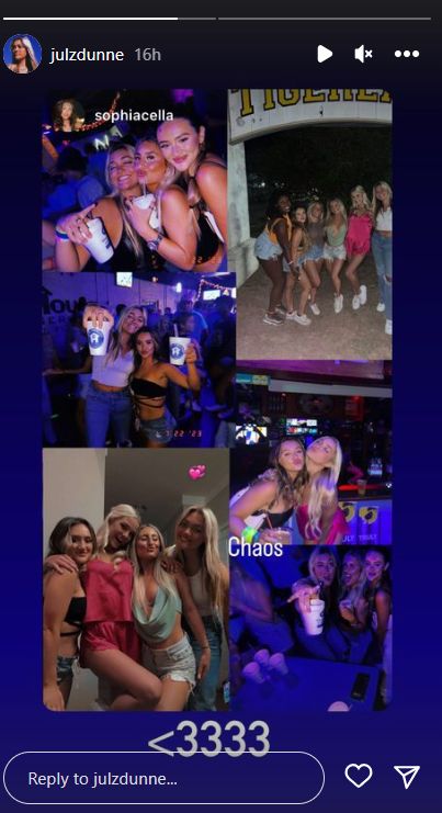 LSU Star Olivia Dunne’s Sister Julz Shares Baton Rouge Party Photos 1