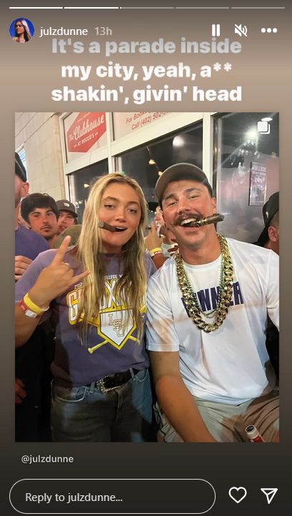 LSU Star Olivia Dunne's Sister Julz Shares Wild Beach Day Photos 1