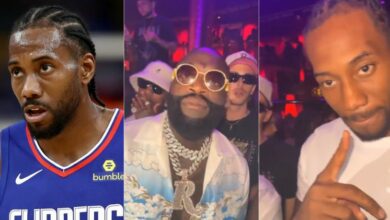 NBA Fans React To Kawhi Leonard Partying At Club With Rick Ross