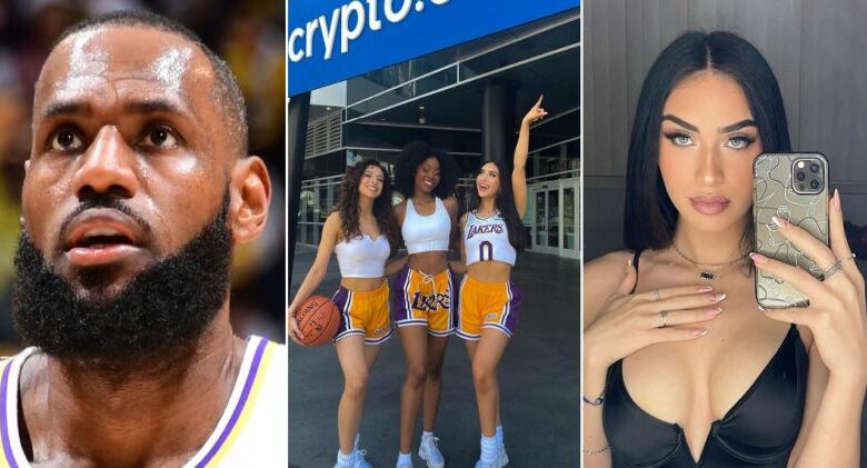 Lakers Cheerleader’s Photos Go Viral Amid NBA Free Agency Rumors