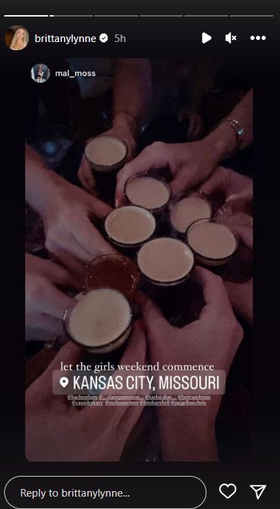 Brittany Mahomes Shares Boozy Girls’ Weekend Photos 2