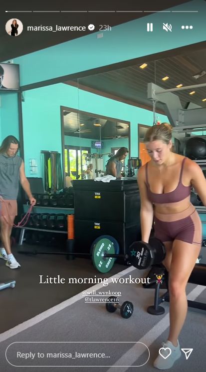 Trevor Lawrence’s Wife Marissa Shares Workout Photos 1