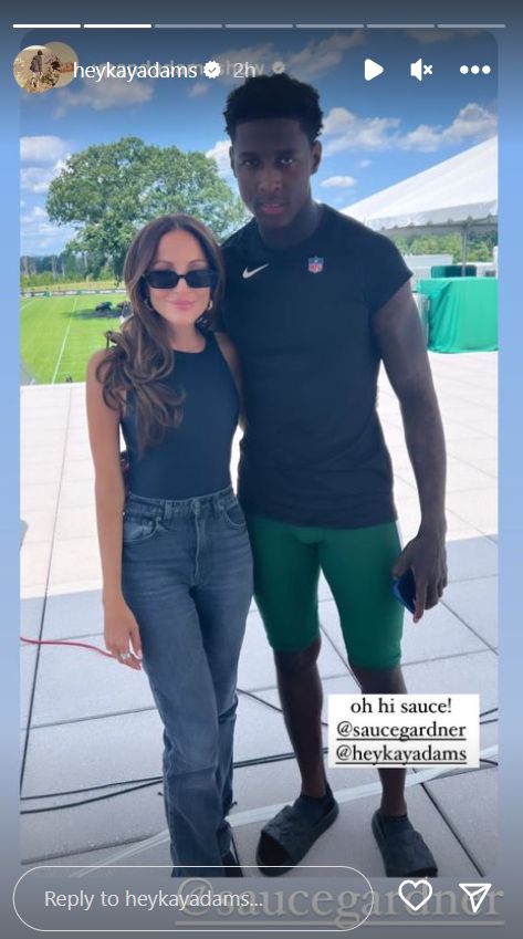 Kay Adams’ Photos With Aaron Rodgers, New York Jets Cause A Stir 2