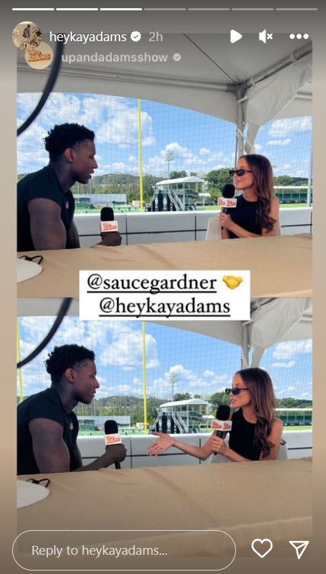 Kay Adams’ Photos With Aaron Rodgers, New York Jets Cause A Stir 3