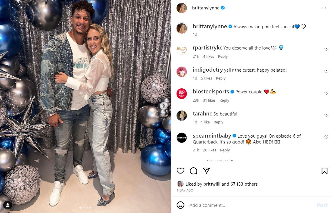 Brittany Mahomes Wild Birthday Party Photos Cause A Stir 8