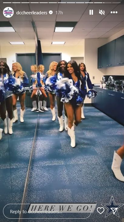 Dallas Cowboys Cheerleader Prayer Circle Photos Cause A Stir 4