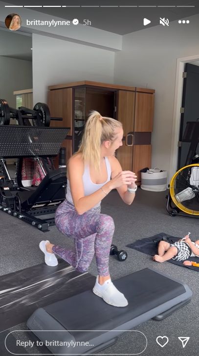 Brittany Mahomes’ Workout Photos Cause A Stir Amid Chiefs Preseason Run 4