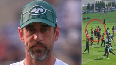 Aaron Rodgers’ Encounter With Jets Water Girl Causes A Stir (Video)