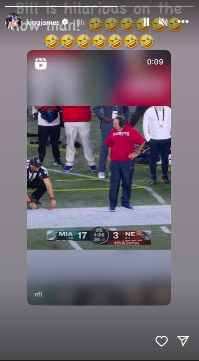 LeBron James’ Reaction To Bill Belichick, Patriots Goes Viral 1