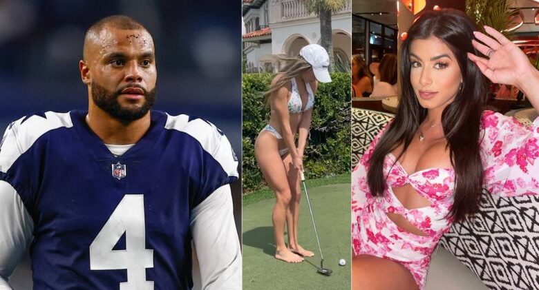 Dak Prescott’s Girlfriend’s Wild Photos Go Viral After Cowboys Win
