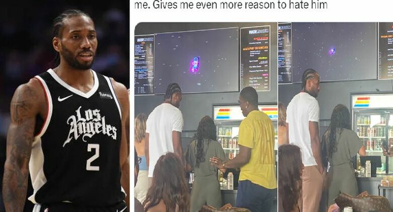 Clippers Star Kawhi Leonard’s Controversial Encounter With Fan (Photos)