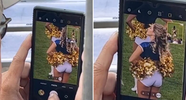 NFL Fan’s Bizarre Cheerleader Video Causes A Stir