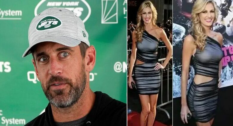 Erin Andrews’ Video With Jets’ Aaron Rodgers Goes Viral