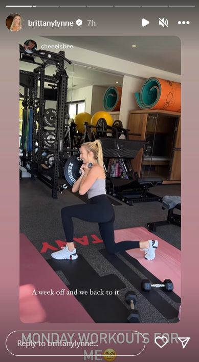 Brittany Mahomes Shares Wild Workout Photos Amid Taylor Swift Drama 1