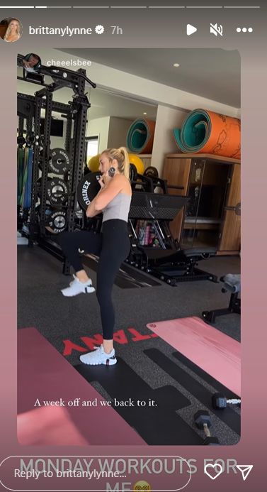 Brittany Mahomes Shares Wild Workout Photos Amid Taylor Swift Drama 2