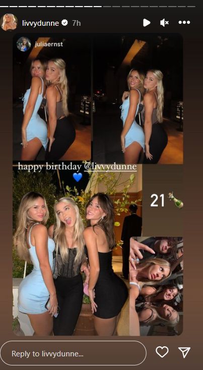 Olivia Dunne’s Wild 21st Birthday Party Photos Cause A Stir 4