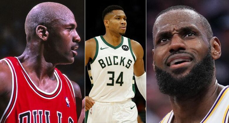 Giannis Antetokounmpo Picks Between LeBron James, Michael Jordan