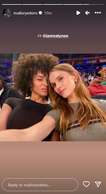 Mallory Edens’ Outfit To Knicks vs Timberwolves Causes A Stir 1