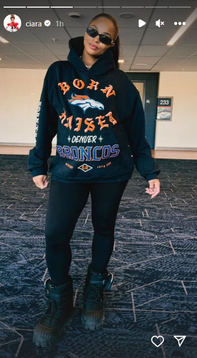 Ciara's Outfit To Russell Wilson's Broncos Win Causes A Stir 2
