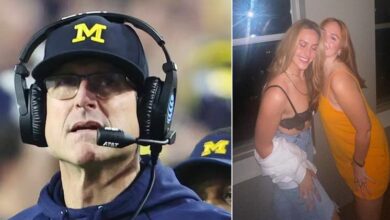 Jim Harbaugh’s Daughter Grace Reacts To Michigan Suspension