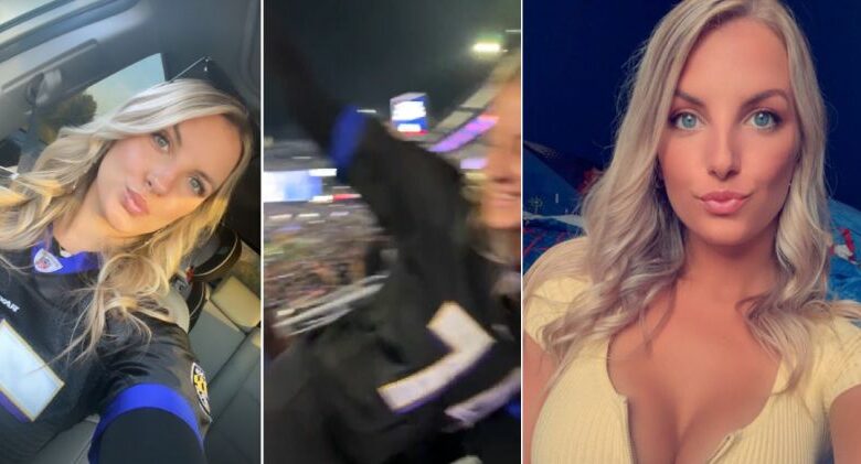 Ravens Fan Who Got Frisky At Bengals Game Identified (Photos)