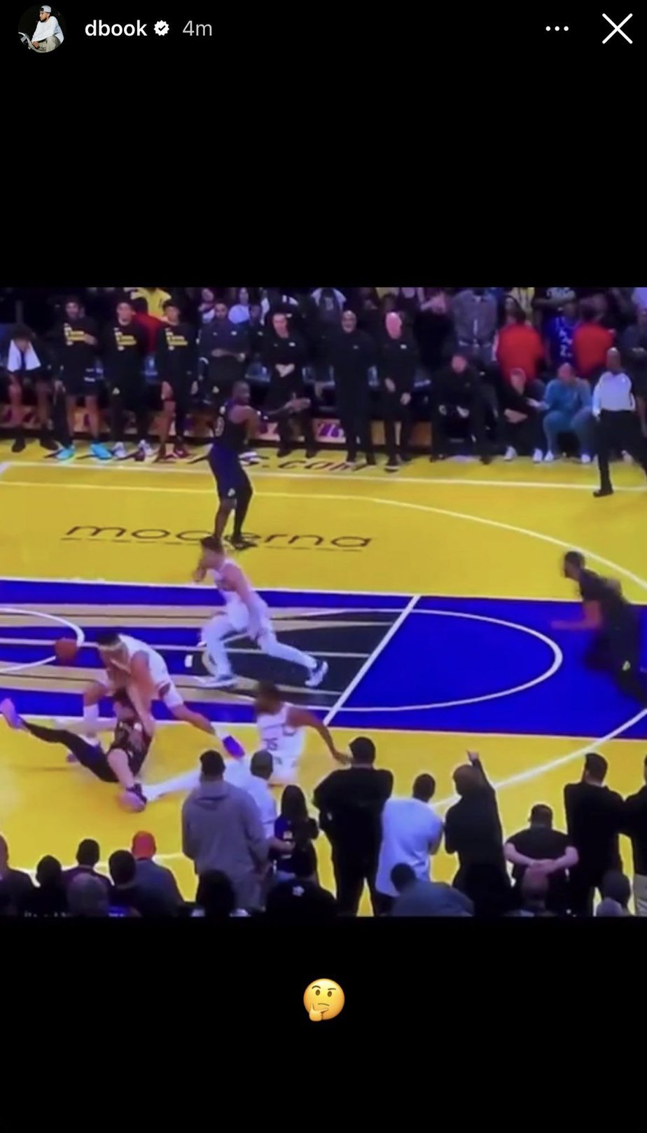 NBA Referees Explain Why They Made Right Call In Lakers-Suns Game 1