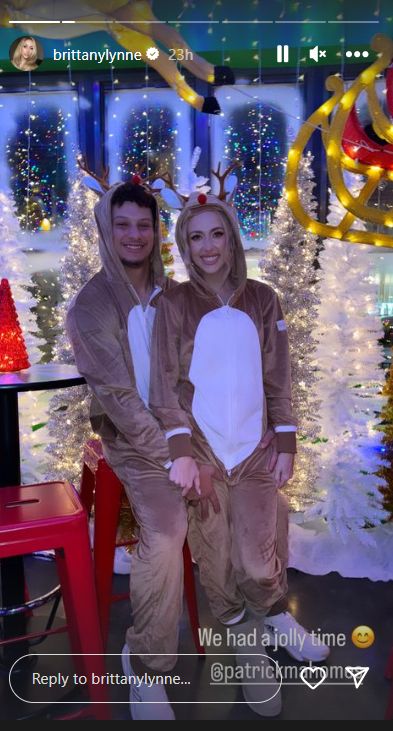 Brittany Mahomes’ Holiday Party Outfit Causes A Stir (Photos) 3