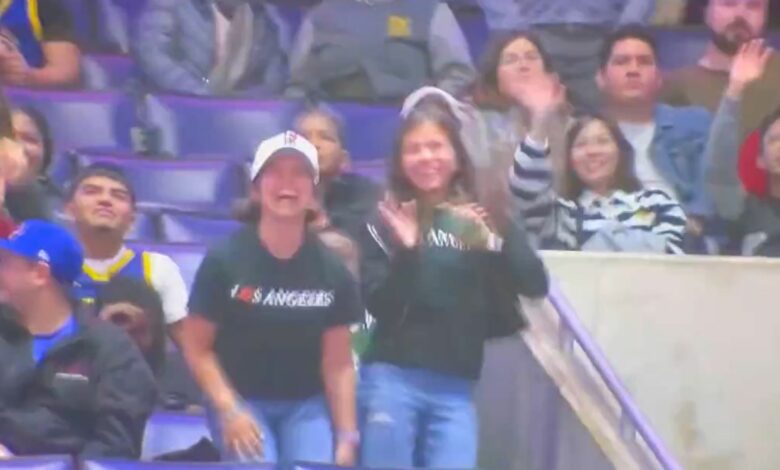 NBA Fan’s Explicit Gesture During Clippers Game Goes Viral (Video)