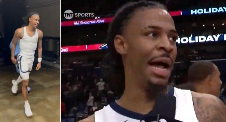Ja Morant’s 4-Word Message After Leading Grizzlies To Win