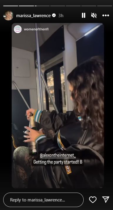 Trevor Lawrence's Wife Marissa Shares Party Bus Photos Before Jaguars Game 1