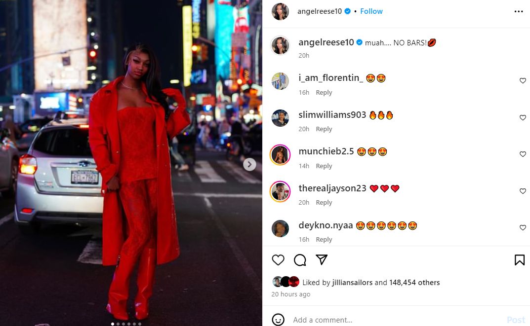 LSU Star Angel Reese’s Provocative Christmas Outfit Goes Viral 1