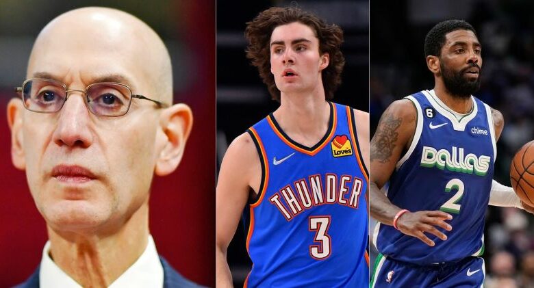 Adam Silver On Why Kyrie Irving Was Suspended, Josh Giddey Wasn’t