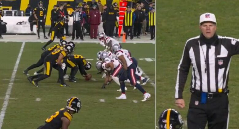NFL Referees Blatantly Cheat Steelers Out Of Win vs Patriots