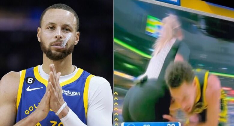 Stephen Curry’s Encounter With Female NBA Referee Goes Viral