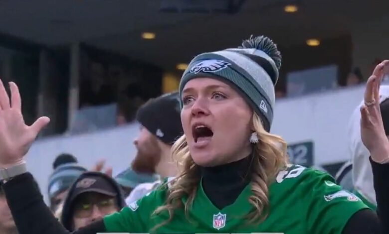 NFL Fan’s Wild Gesture During Eagles Game Goes Viral (Video)