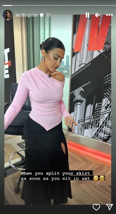 Molly Qerim’s Wardrobe Malfunction Causes A Stir On First Take Set 1