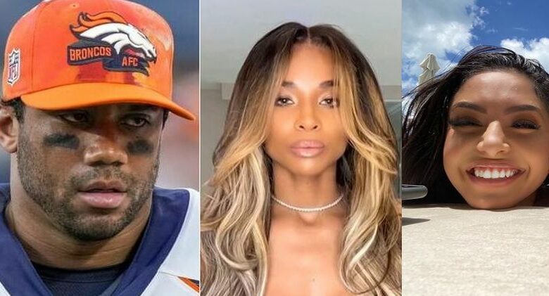 Russell Wilson Called Out Over Ciara, Vanessa Bryant Photos