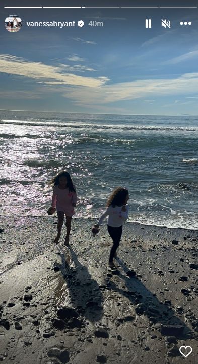 Vanessa Bryant’s Beach Day Photos Cause A Stir 3