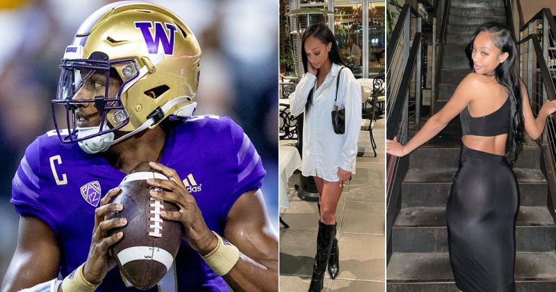 Michael Penix Jr.’s Girlfriend’s Wild Photos Go Viral Before Michigan Game