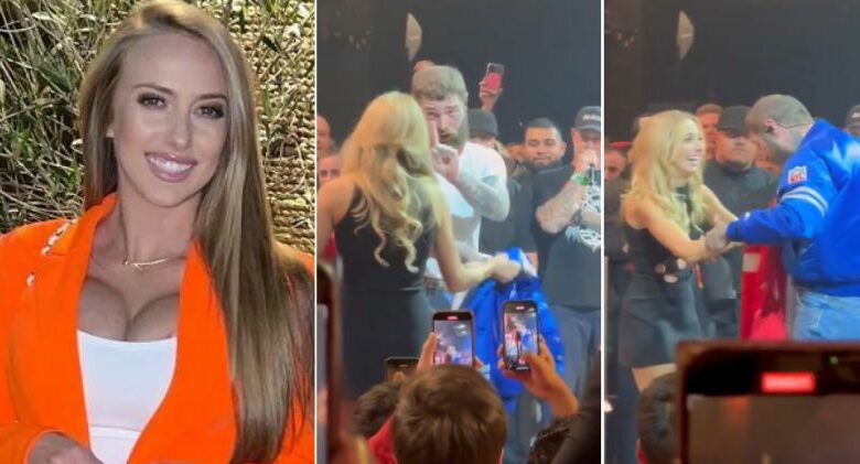 Brittany Mahomes’ Encounter With Post Malone Goes Viral (Video)